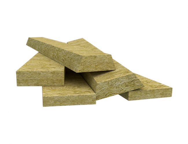 Roxul Safe Stone Wool Insulation Board, 24'' x 48'' x 4'', 4.5lbs Density (32pi2/pck-4 board/pck-12pck/skd)