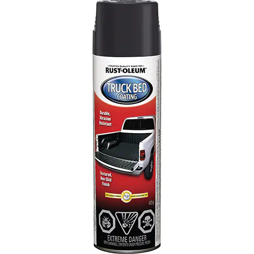 Truck Bed Liner, Textured, Aerosol Can 425g, Black