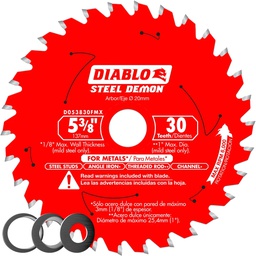 [FREDIMCSB53830TH] Lame à métal pour scie circulaire, Diablo, 5-3/8&quot;, 30 dents (10un/pqt)